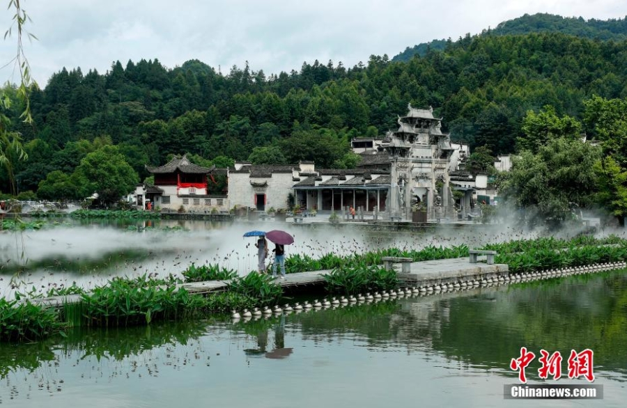世界文化遗产地安徽西递:夏入古村景迷人