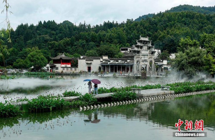 世界文化遗产地安徽西递：夏入古村景迷人