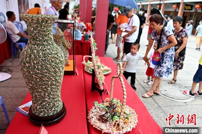 “福”文化圩日活动现场。　张金川 摄