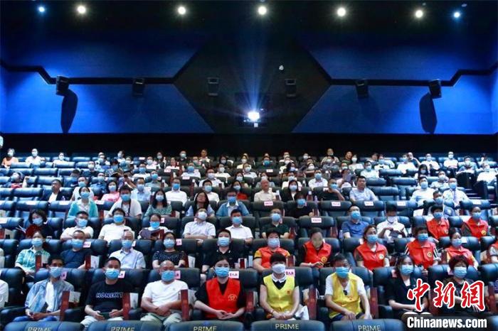 电影《地火》在四川内江威远首映