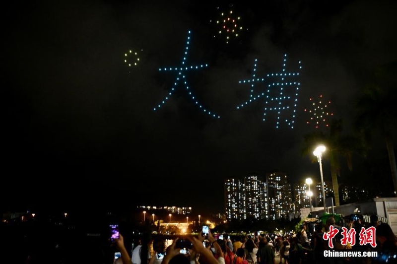 香港大埔海、陆、空汇演庆回归