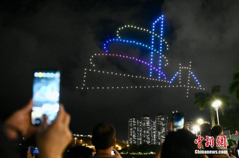 香港大埔海、陆、空汇演庆回归