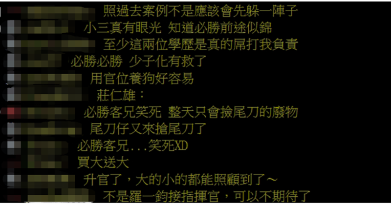 台湾网友回应王必胜接任防疫指挥官
