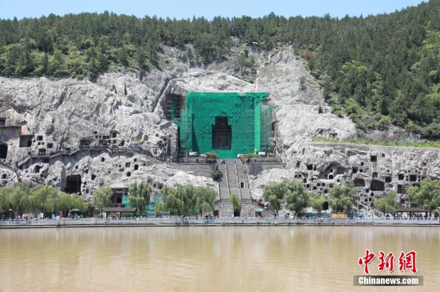 洛阳龙门石窟奉先寺保护工程竣工