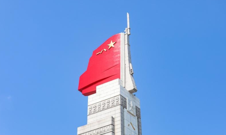 八一南昌起义纪念塔修缮一新迎“八一”