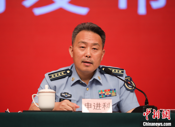 中国空军新闻发言人：空军有坚定的意志捍卫国家主权和领土完整