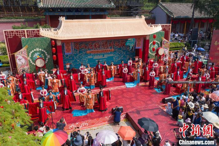 山西永济第24届爱情文化节开幕