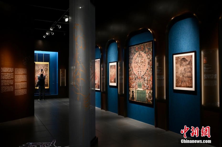 香港文化博物馆展出敦煌文化艺术品