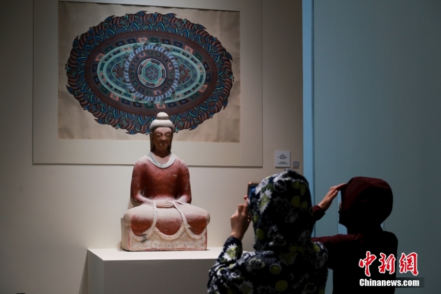 “文明的印记——敦煌艺术大展”在北京开展