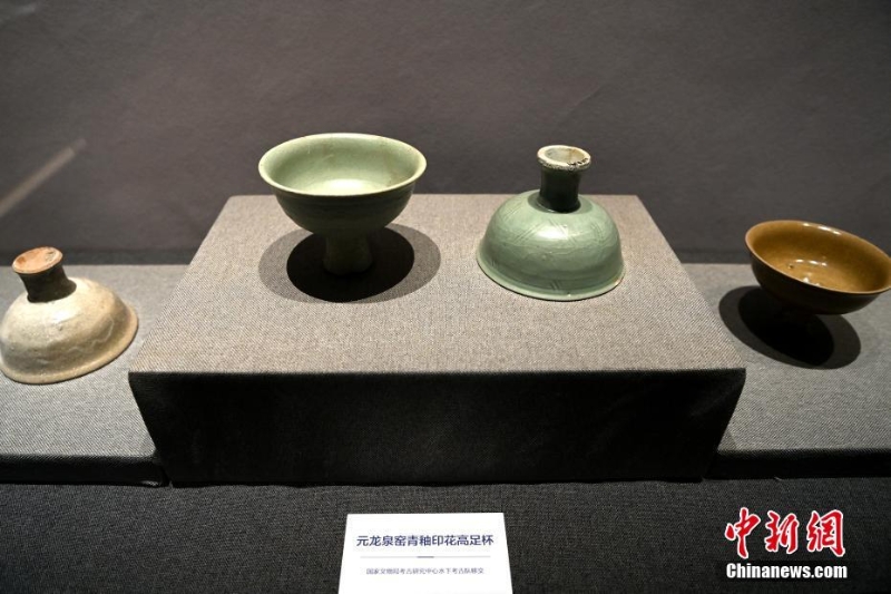 福建漳州圣杯屿元代海船遗址水下考古成果展开展