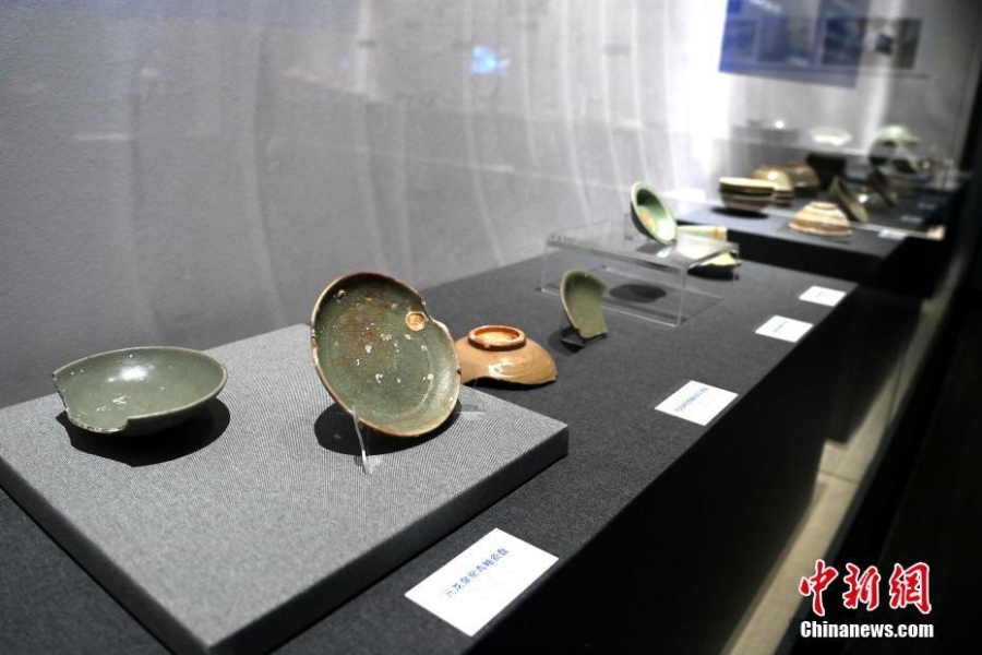 福建漳州圣杯屿元代海船遗址水下考古成果展开展