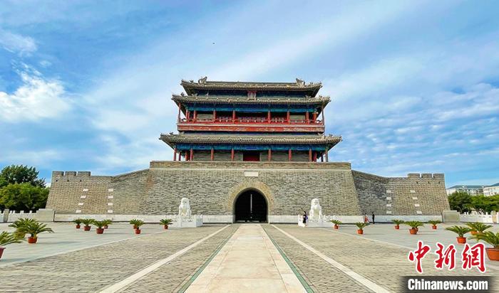 图为永定门城楼。北京市文化和旅游局供图