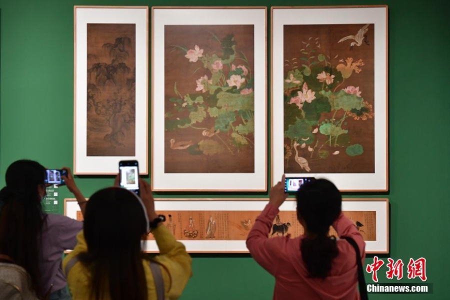 “盛世修典——‘中国历代绘画大系’成果展”在中国国家博物馆开幕