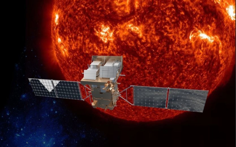 “夸父一号”卫星效果图（图源：中国科学院紫金山天文台）