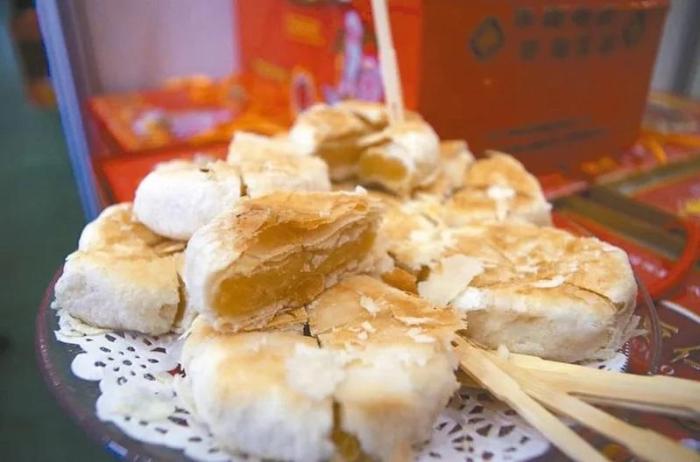 佛昙豆仁饼。图片来源：台湾《经济日报》