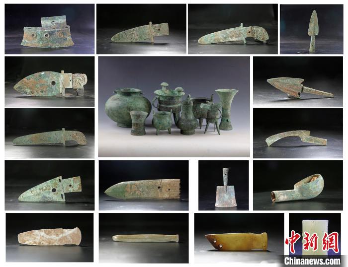 陶家营M12出土器物组合 国家文物局供图