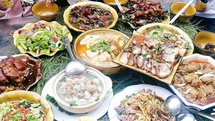 黑井古镇特色美食。图片来源：台湾《联合报》