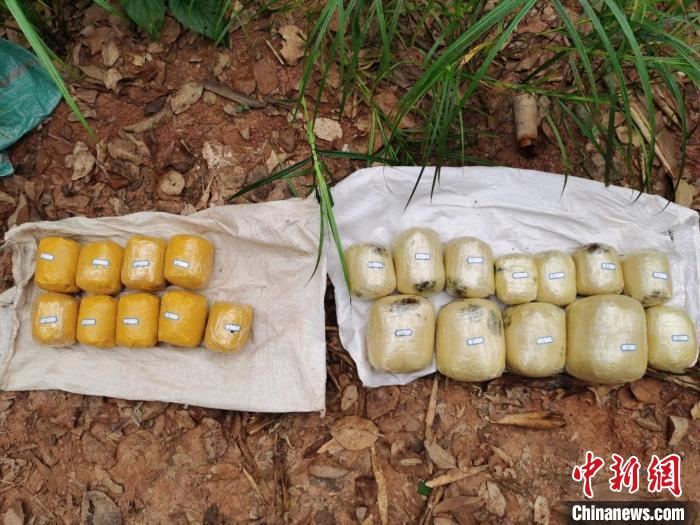 云南警方中老边境缴获鸦片可疑物逾40公斤
