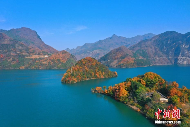 广元白龙湖景区旅游图片