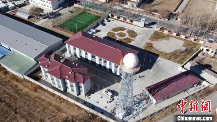青海建成该省最高一部X波段天气雷达站