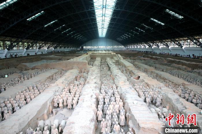秦兵马俑新发现：明确陶俑制作程序甬道曾被挖开过