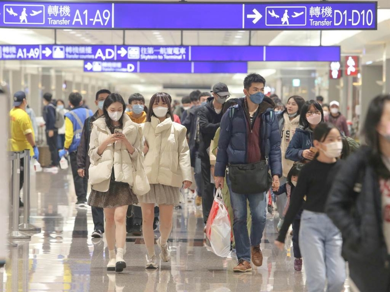 指揮官王必勝表示，自2月7日起取消大陸入境旅客唾液PCR篩檢措施。（陳麒全攝）圖片來源：台灣中時新聞網.jpg