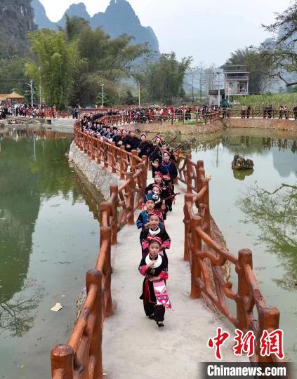 图为活动现场。　龙州县融媒体中心供图