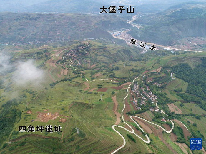 甘肃礼县四角坪遗址环境
