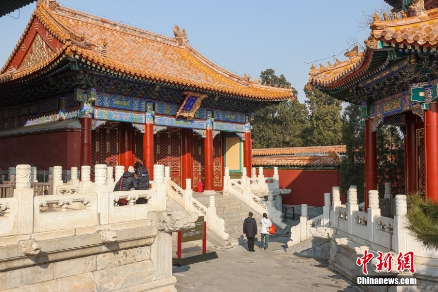 寿皇殿建筑群 北京中轴线重要组成部分