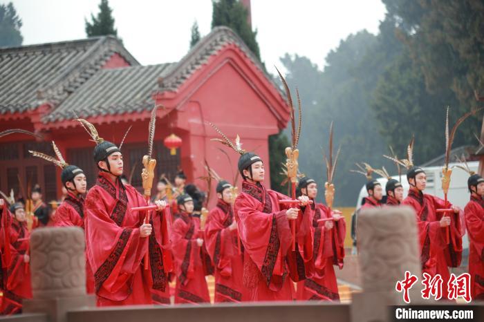 文昌祭祀大典现场。　梓潼县委宣传部供图