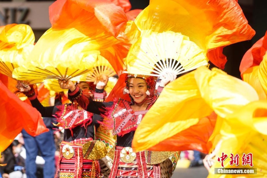 菲律宾：大型街舞展演亮相碧瑶花节