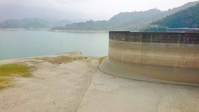 台南曾文水库27日蓄水量仅23.17％