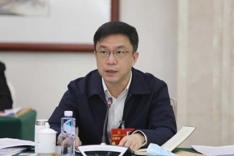 陈永东代表。(全国台联供图)