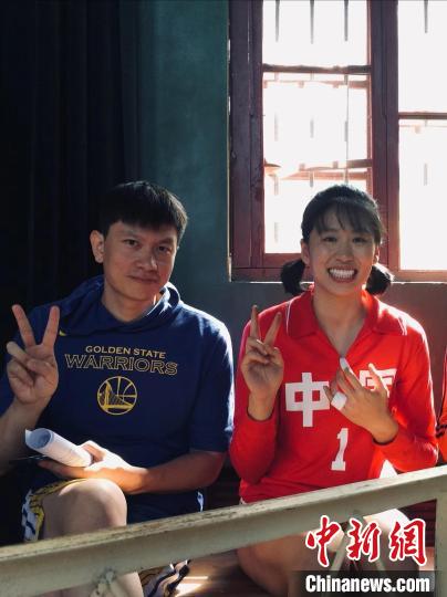李雅菂和郎平的女儿白浪 受访者供图