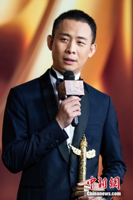 张译获第十八届中国电影华表奖“优秀男演员奖”