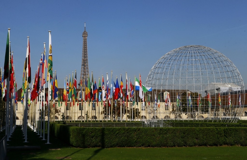 联合国教科文组织巴黎总部。（图源：美联社）