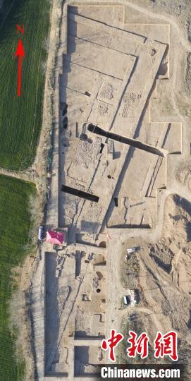 瓦窑头建筑遗址。　陕西省考古研究院供图