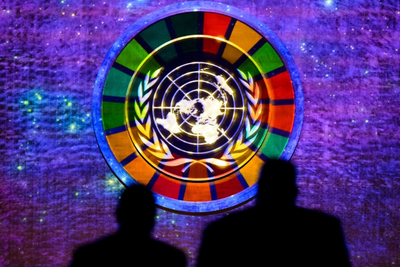 在纽约联合国总部举行的“聚焦可持续发展目标”活动一景。（图源：联合国网站）