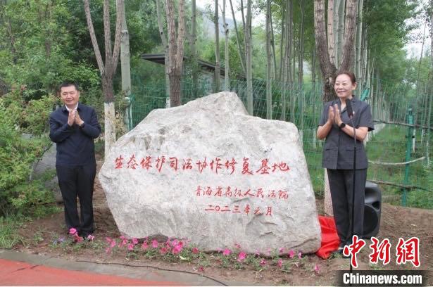 西宁南北山生态保护司法协作修复基地成立