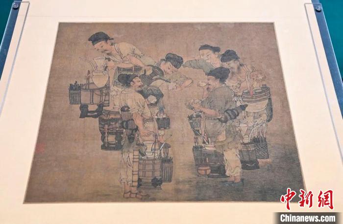 南宋名画《斗浆图》 杭州西湖博物馆总馆 供图