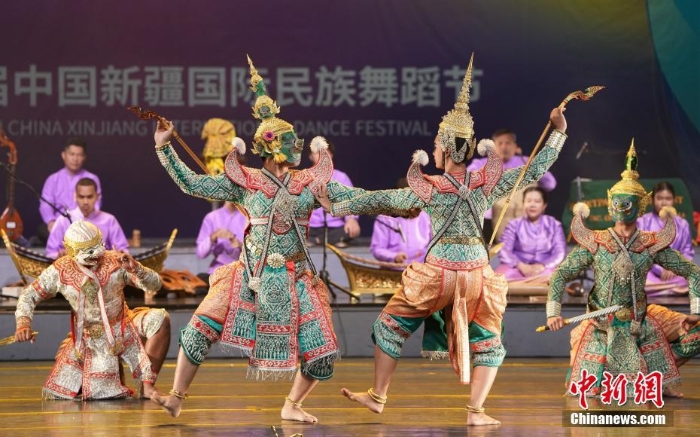 泰国《孔剧—拉玛坚与四域之舞》在第六届新疆国际民族舞蹈节进行首演