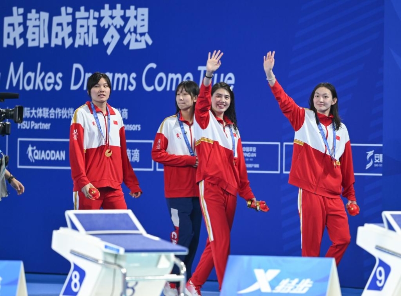 成都大运会｜中国队金牌再歉收 成都给人“家的感应”