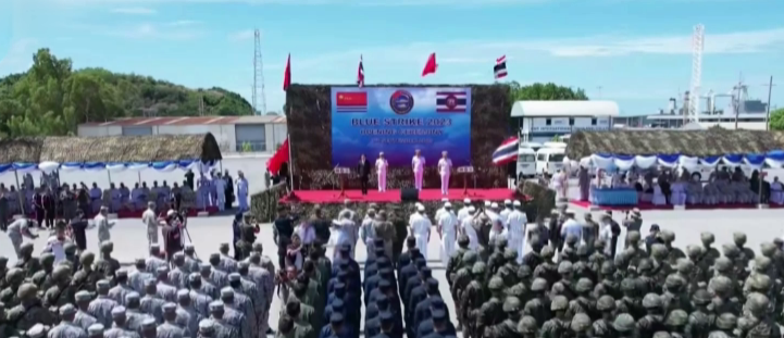 中泰“藍色突擊-2023”海軍聯合訓練，開訓！