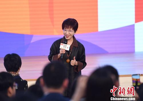 资料图：洪秀柱。中新社