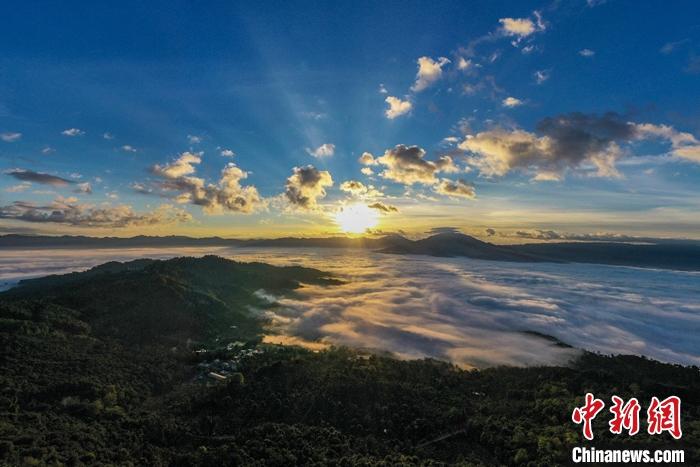 景迈山云海。 邵鸿雁摄