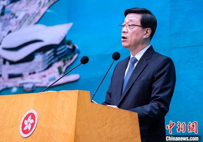资料图：香港特别行政区行政长官李家超。 <a target='_blank' href='/'>中新社</a>记者 侯宇 摄