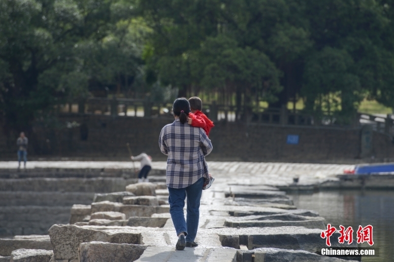 图为木兰陂堤坝。<a target='_blank' href='/' >中新网</a>记者 李骏 摄