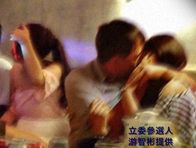 游智彬上周爆料民进党组织部主任林正鸿上酒店