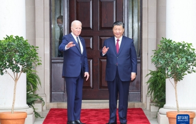 习近平同美国总统拜登举行中美元首会晤