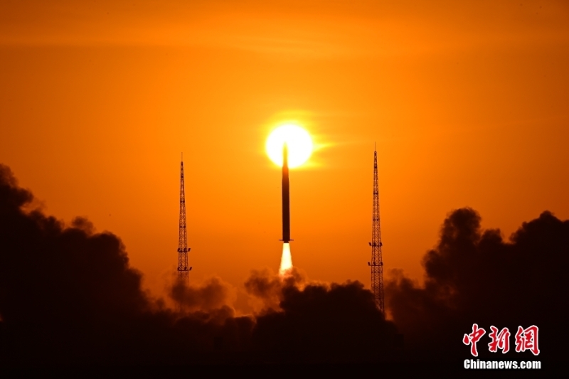 中国乐成发射天目一号天气星座11~14星